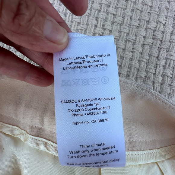 SAMSOE SAMSOE WOMENS LIKE NEW  soft pink dress Shorts MEDIUM - Picture 10 of 10